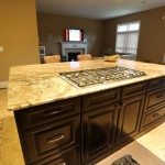 Typhoon Bordeaux granite matching with Espresso cabinets