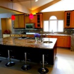 Kitchen Countertops with Typoon Bordeaux Granite