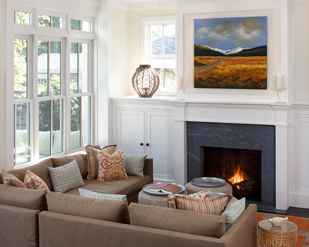 Autumnal Inspiration Fireplace Design Ideas