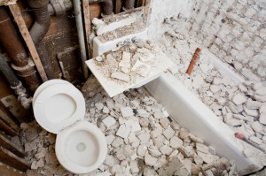 remodeling bathroom