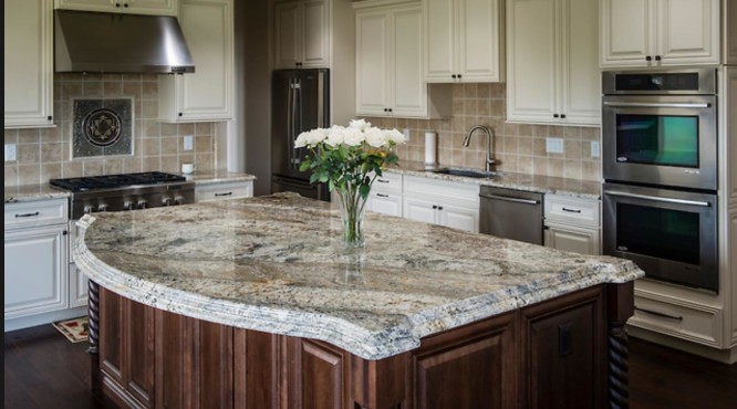 Granite countertops in Chef's Kitchen