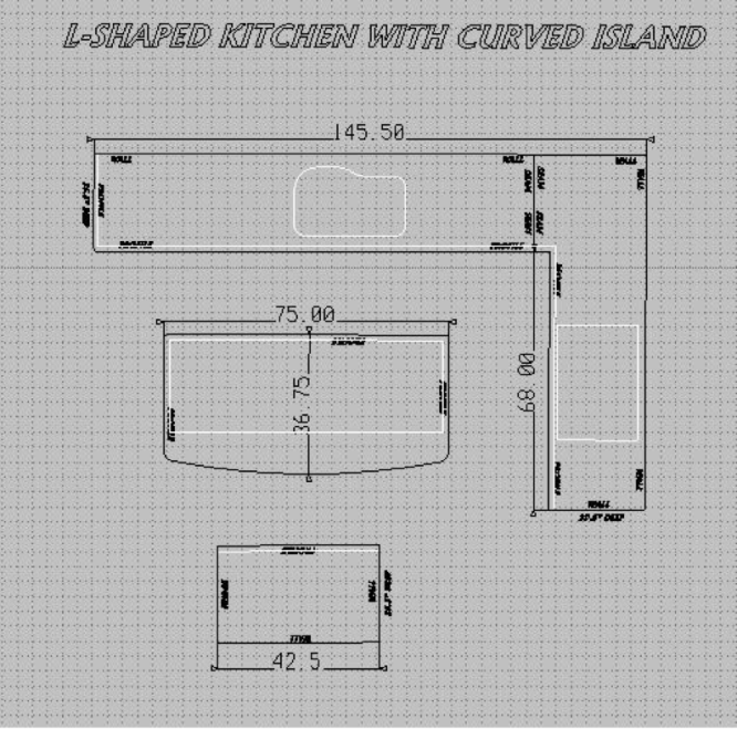Measuring Your Kitchen Countertops, What Is The Normal Size Of A Kitchen Island