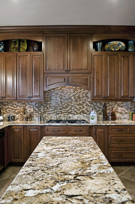 Awesome granite and backsplash combos Granite Backsplash How To Choose Between 4 Full Height