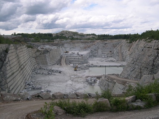 Quarry in Finland 