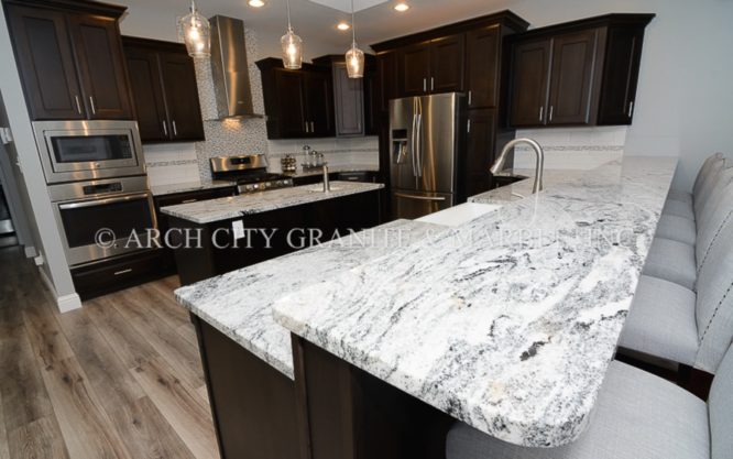 Silver Cloud Granite Granite Countertop Profile