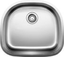 Blanco Stellar D shaped sink