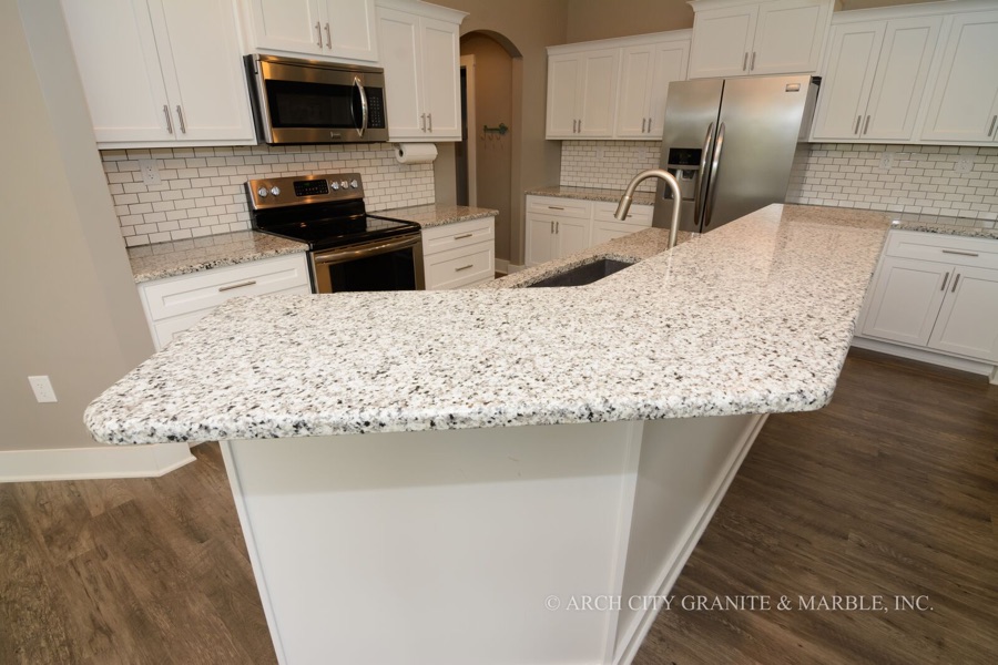 Complete Guide To White Granite Countertops Arch City Granite