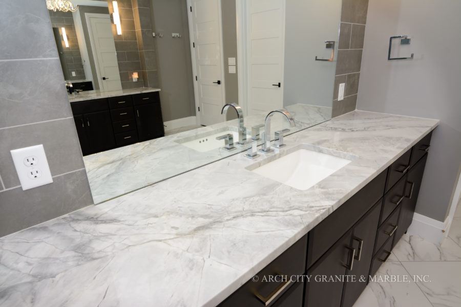 Using Stone In Your Bathroom Arch City Granite Marble Inc