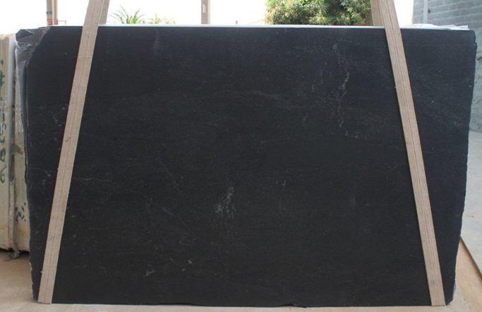 Full slab Nero Mist granite