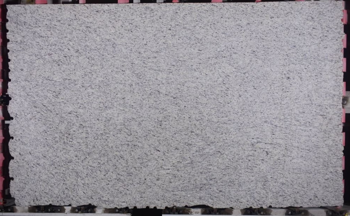 ornament White - A light granite from Brazil with soft white, crèmes, taupes, tans and grays